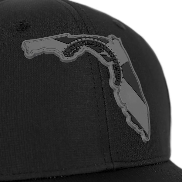 Special Edition Performance Snapback | Florida Flag Palm Tree | Blackout Supply - Image 2