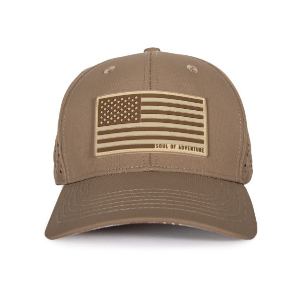 Performance Snapback | SOA Flag | Desert Digi Camo Discount - Image 4