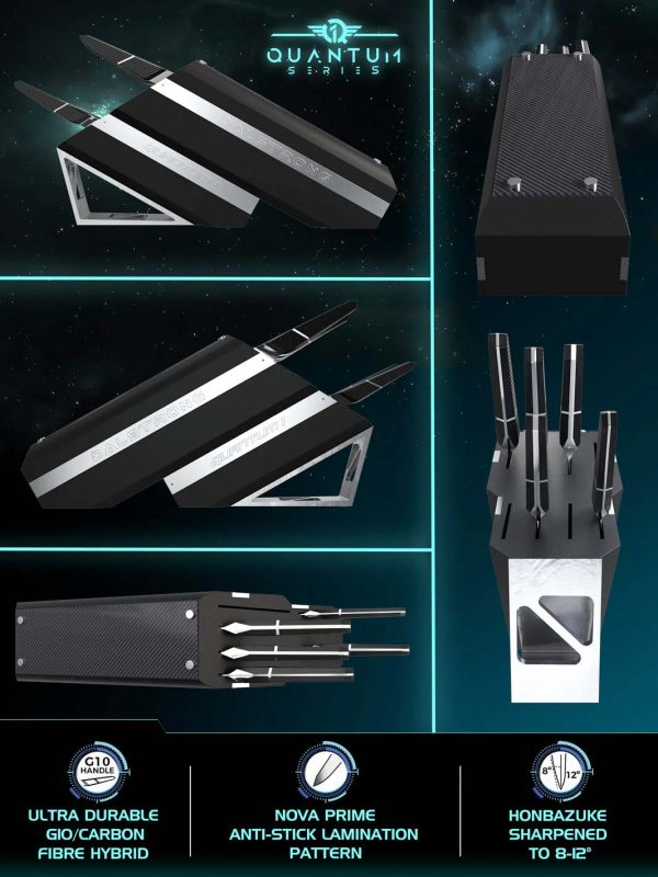 5-Piece Knife Block Set | Quantum 1 Series | Dalstrong © Cheap - Image 2
