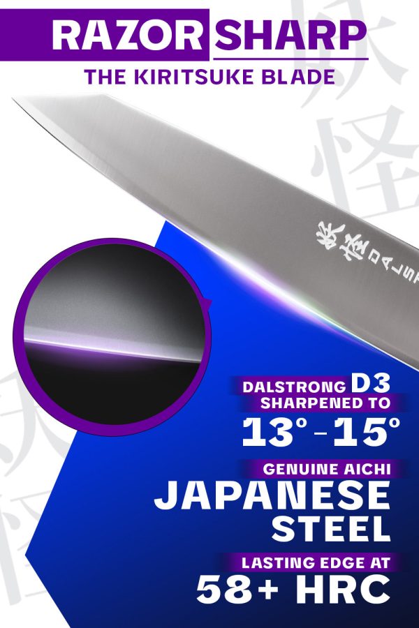 Kiritsuke Chef s Knife 9.5  | Phantom Series | Dalstrong © For Discount - Image 3