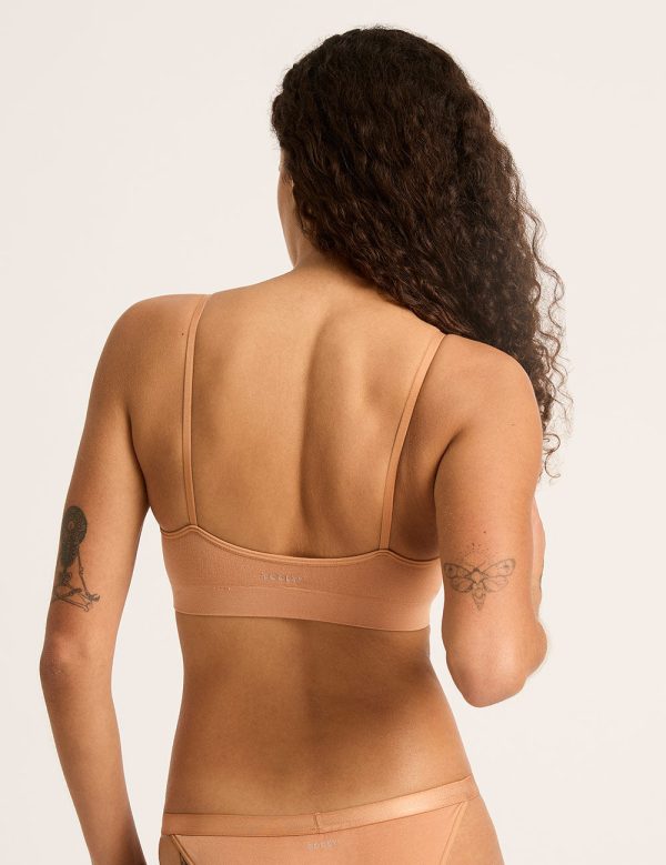 LYOLYTE Triangle Bralette - Dune Cheap - Image 2