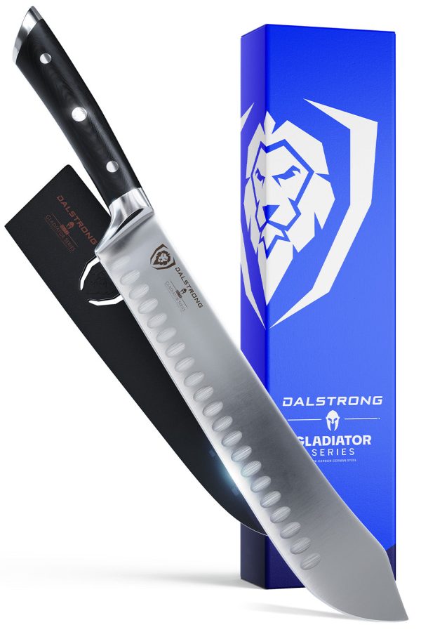 Bull Nose Butcher Knife 10  | Gladiator Series | NSF Certified | Dalstrong © Sale