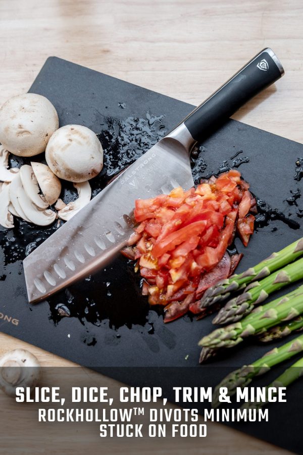 Santoku Knife 7  | Vanquish Series | NSF Certified | Dalstrong © For Discount - Image 3