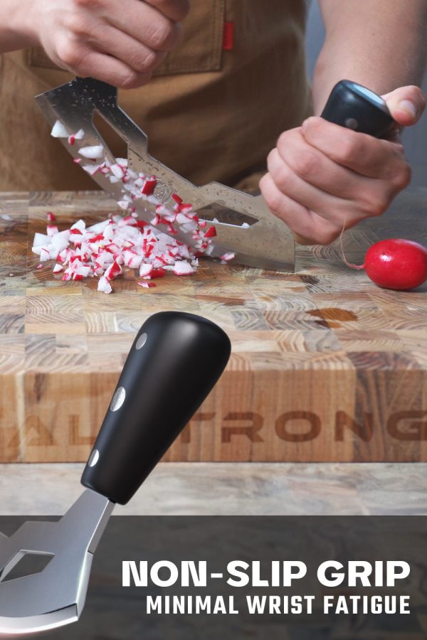 Mezzaluna Knife 8.5  | ABS Handles | Gladiator Series | Dalstrong © Online Hot Sale - Image 5
