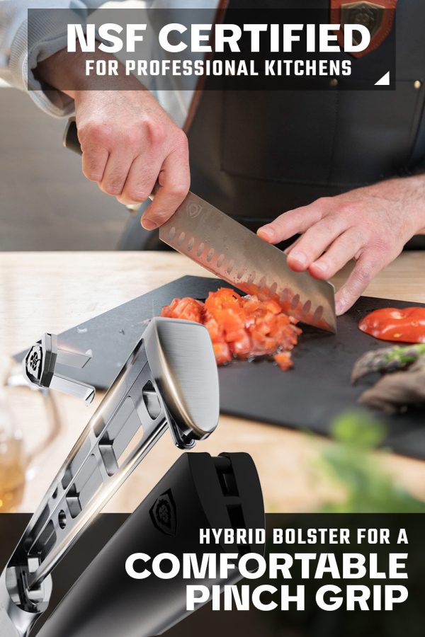 Santoku Knife 7  | Vanquish Series | NSF Certified | Dalstrong © For Discount - Image 4