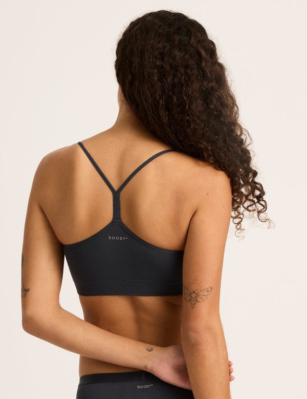 LYOLYTE Racerback Bralette - Storm Hot on Sale - Image 2