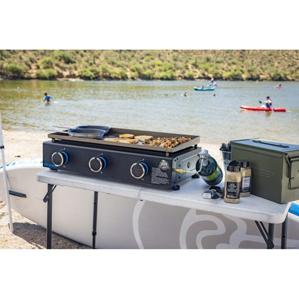 Pit Boss 3-Burner Tabletop Griddle For Sale - Image 3