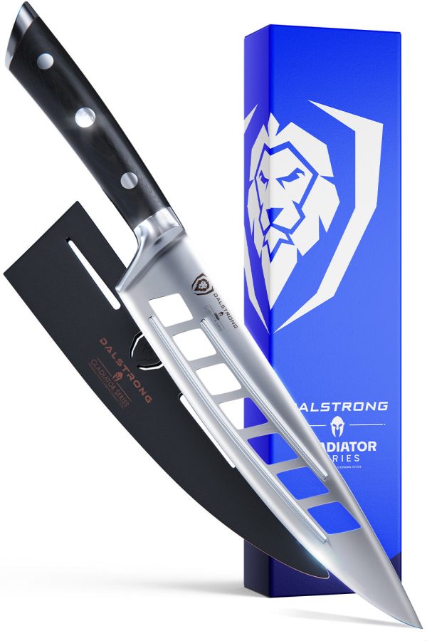 Vegetable Knife 8  | Deflector | Gladiator Series | NSF Certified | Dalstrong © For Cheap