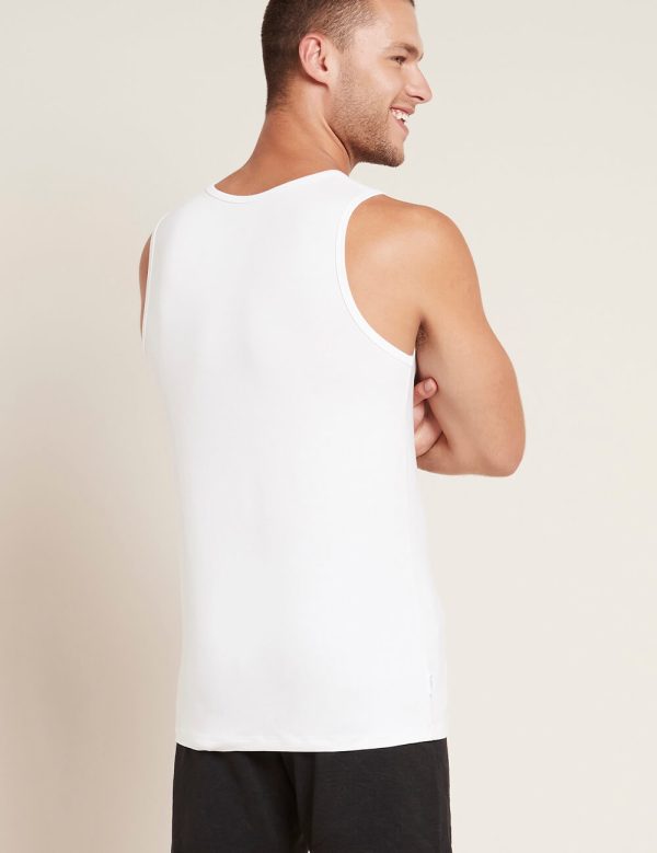 Men s Tank Top - White Online now - Image 3
