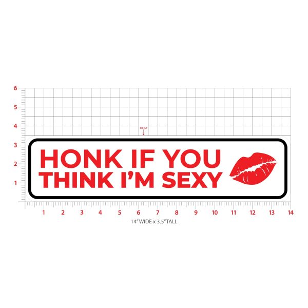 RC Sexy Bumper Sticker Cheap - Image 2