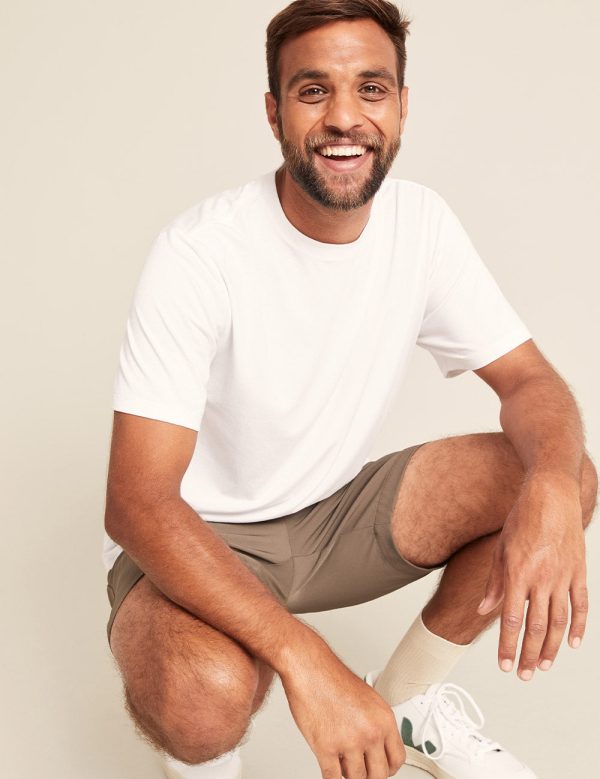 Men s Classic Crew Neck T-Shirt - White Online Sale