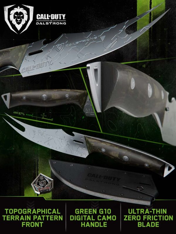 BBQ Pitmaster Knife 6.5  | Call of Duty © Edition | Forked Tip & Bottle Opener | EXCLUSIVE COLLECTOR KNIFE | Dalstrong © Online Hot Sale - Image 2